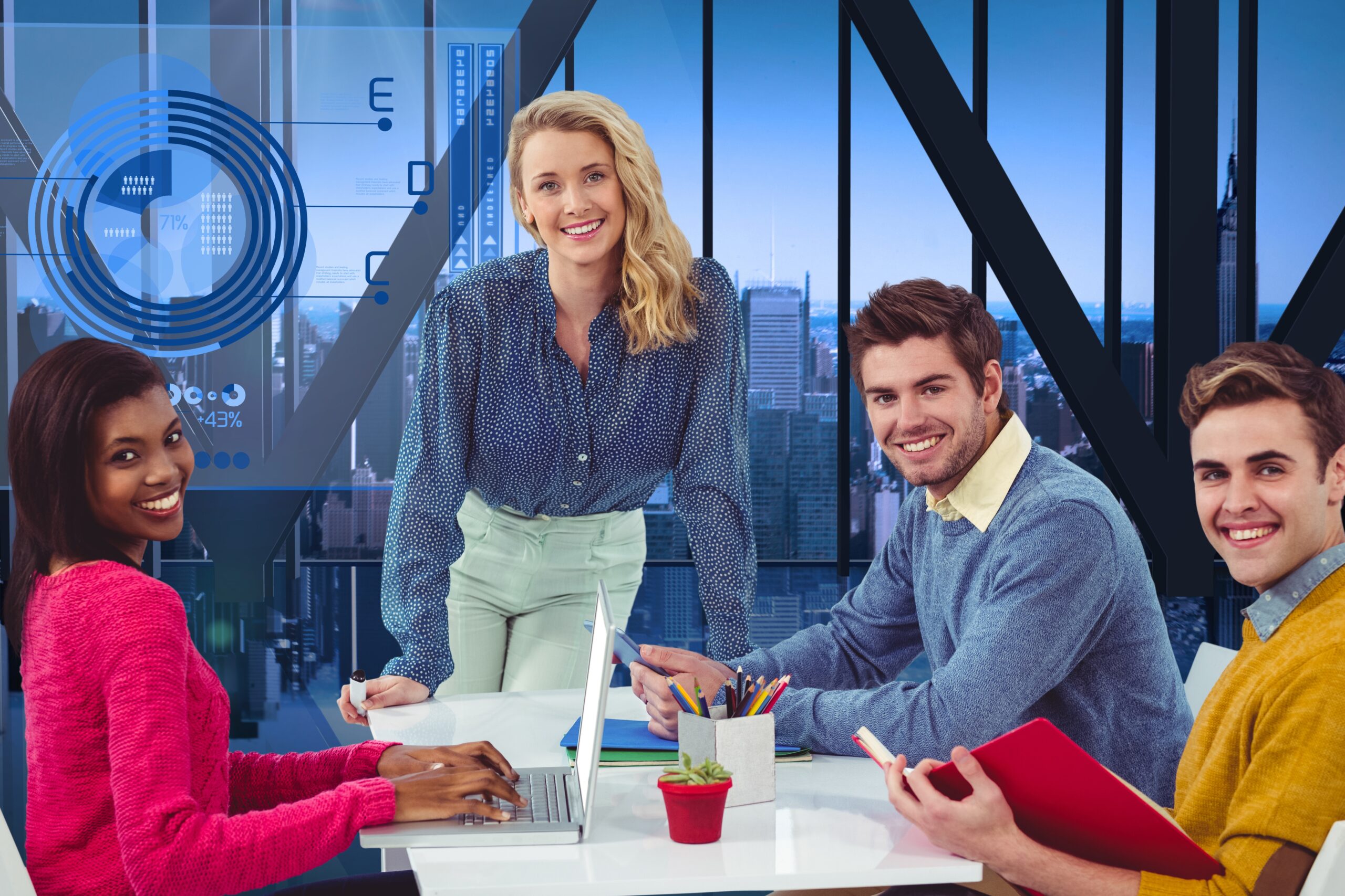 casual-hologram-job-consultant-standing